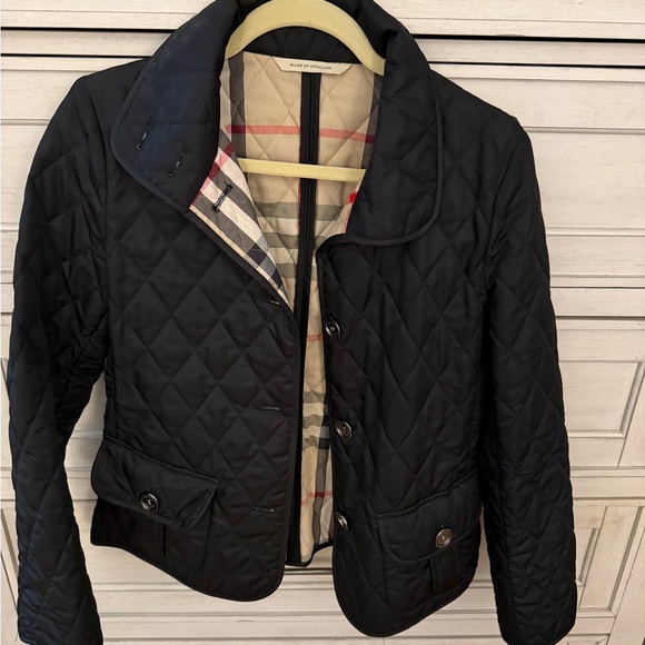 Burberry Black Quilted Jacket - Picture 2 of 8